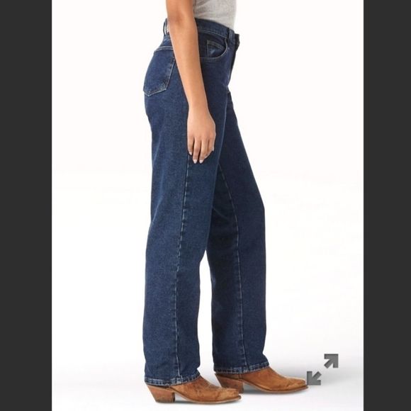 Vintage Wrangler Blues Blue Jeans Size 10x30 - Picture 2 of 9